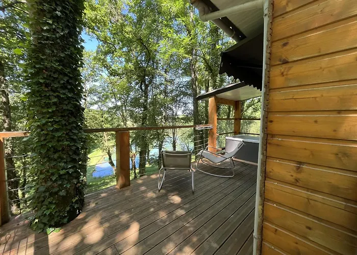 Les Du - - Petit Déjeuné - Du Frêne&cabane Du Chêne Premium Casa de Férias